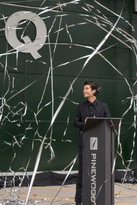 Ben Whishaw opens new stage at Pinewood Studios