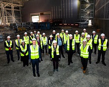 Topping out at Elstree