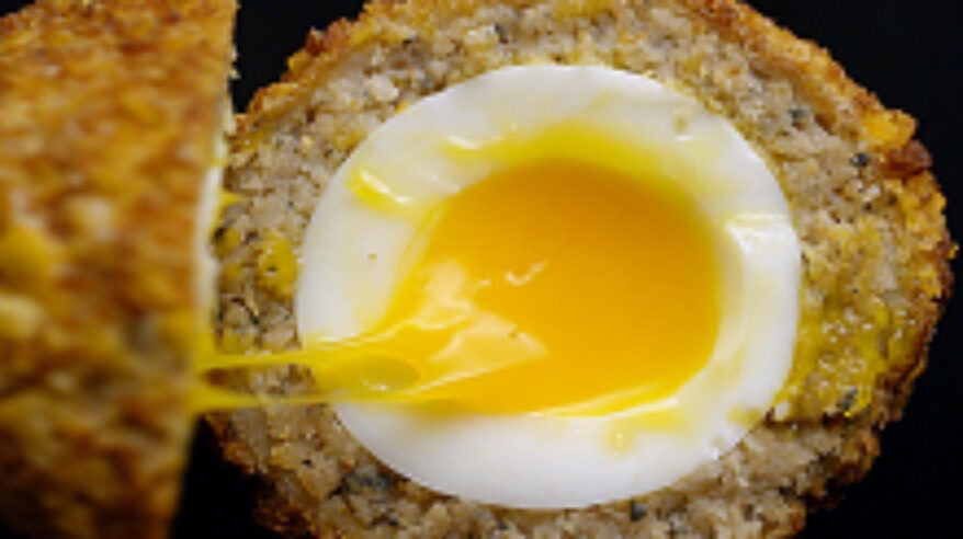 A stylish Scotch egg is star of new M & S ad