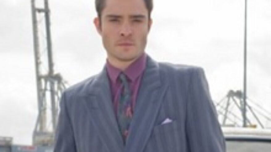 Ed Westwick films WWII feature in the UK