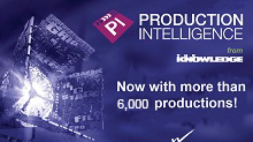 Production Intelligence hits 6000 UK projects