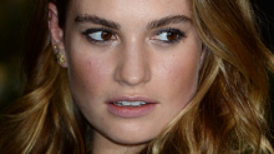 Blueprint boards Lily James feature