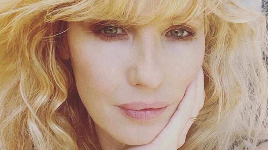 Closeup of Yellowstone actor Kelly Reilly