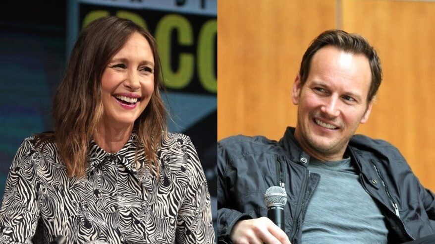Patrick Wilson & Vera Farmiga, image credits Montclair Film and Gage Skidmore via CC Images licence 2.0