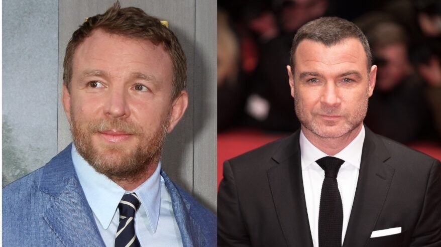 Close up photo director Guy Ritchie next to Liev Schreiber, image credits Kathy Hutchins and Martin Kraft respectively, both via CC Images licence 2.0