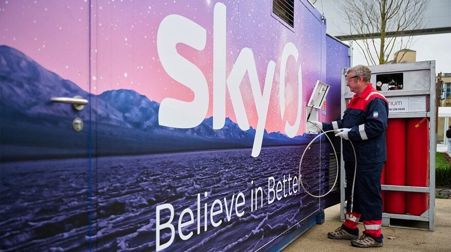 Sky tests new, clean-energy system for film and TV production